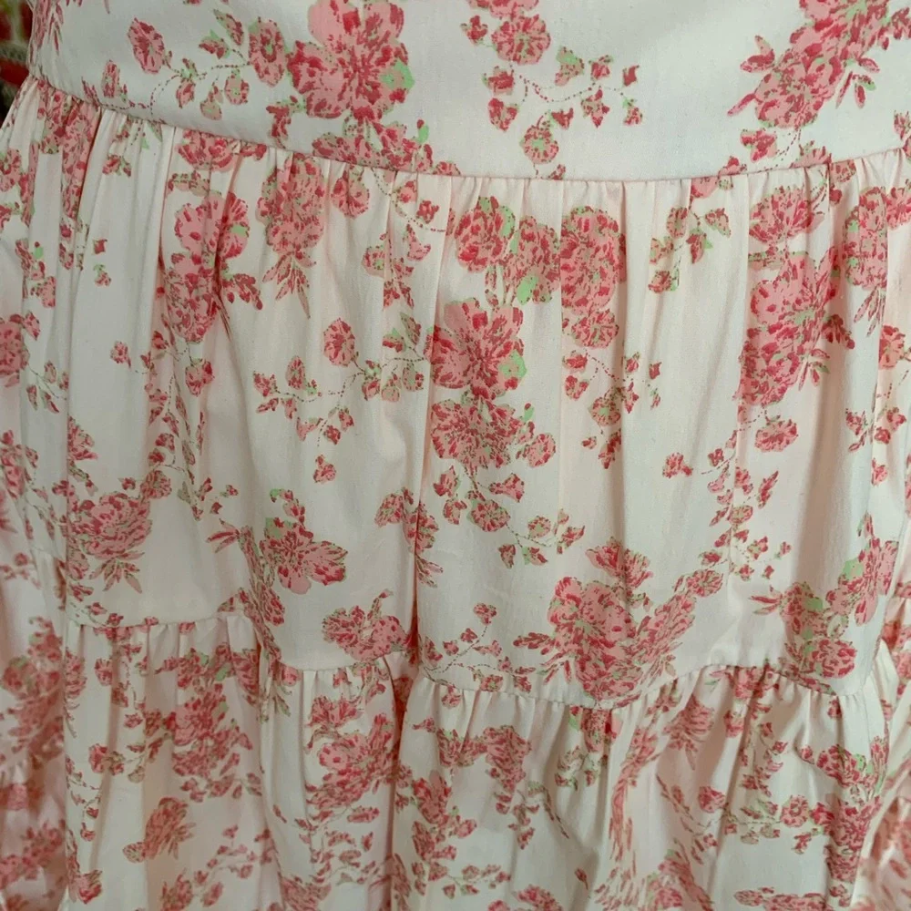 Rachel Parcell Pink Poppy Vine size Small - Picture 2 of 3